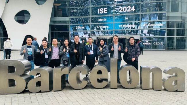 开年首秀 | 星空电竞显示璀璨亮相 ISE2024